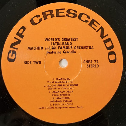 Machito And His Orchestra Featuring Graciela : World's Greatest Latin Band (LP, Album, RE)