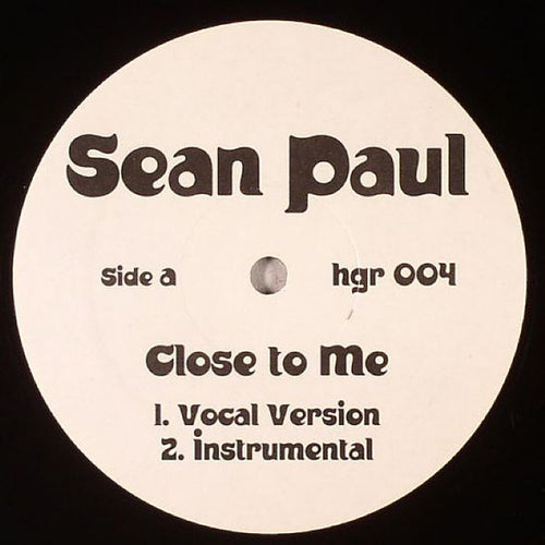Sean Paul / Sean Paul & Ce'cile - Close To Me (12", Unofficial)