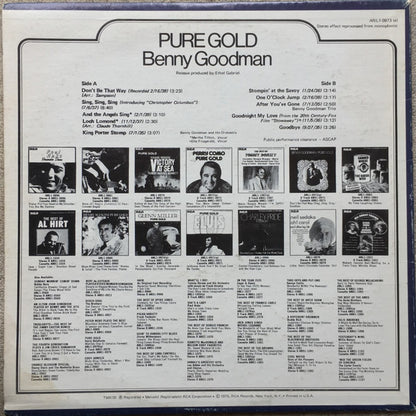 Benny Goodman : Pure Gold (LP, Comp, RE, Ind)
