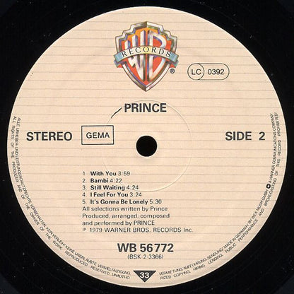 Prince - Prince (LP, Album)