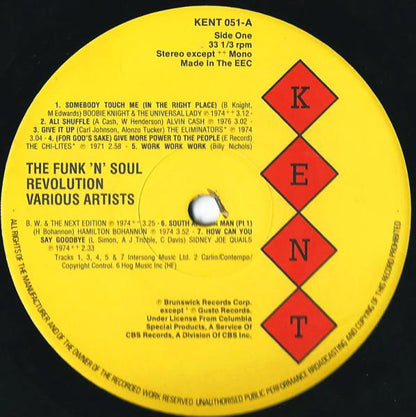 Various - The Funk 'N' Soul Revolution (LP, Comp, Mono)