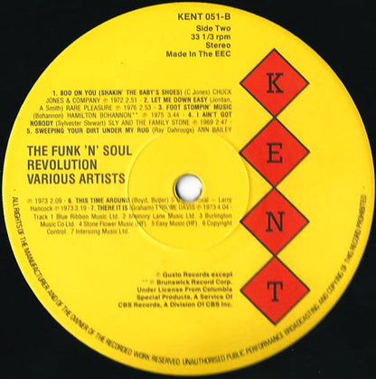 Various - The Funk 'N' Soul Revolution (LP, Comp, Mono)