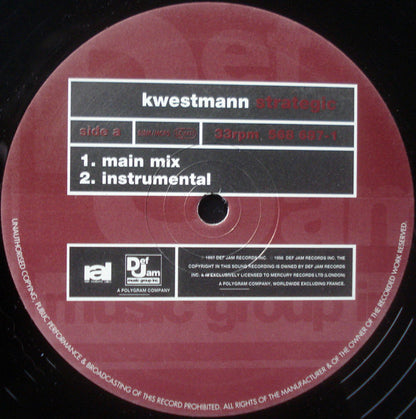 Kwestmann : Strategic (12")