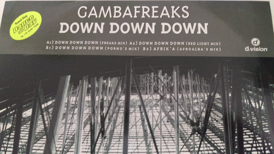 Gambafreaks : Down Down Down (12")