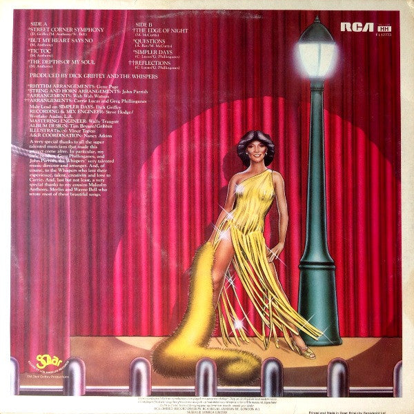 Carrie Lucas : Street Corner Symphony (LP, Album)