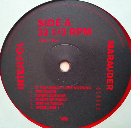Interpol : Marauder (LP, Album, Ltd, Red)