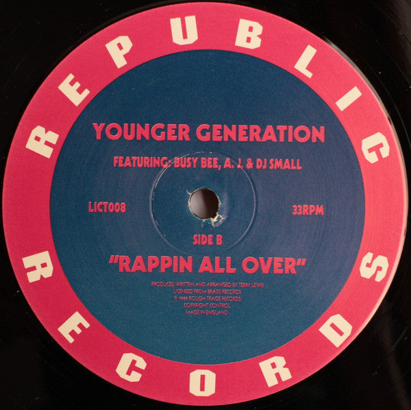 The Younger Generation : We Rap More Mellow (12")