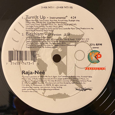 Raja-Neé : Turn It Up (12")