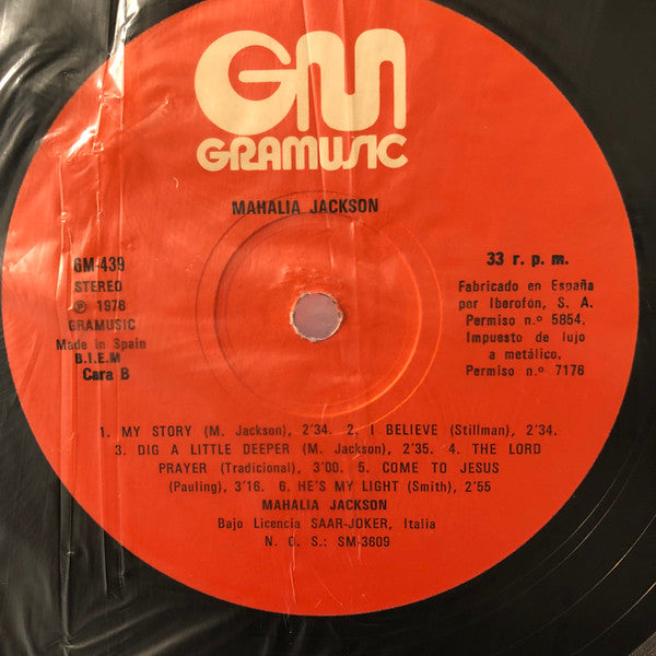 Mahalia Jackson : Mahalia Jackson (LP, Comp)