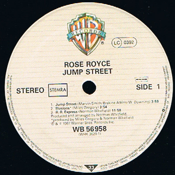 Rose Royce : Jump Street (LP, Album)