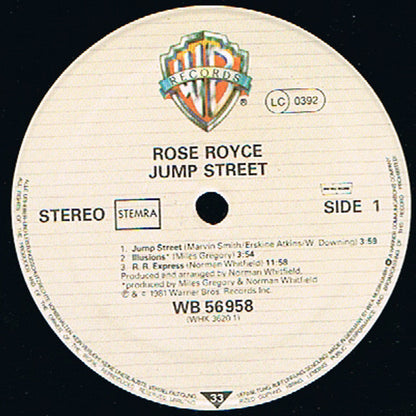 Rose Royce : Jump Street (LP, Album)