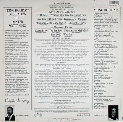 King Dream Chorus & Holiday Crew : King Holiday (12", Single)