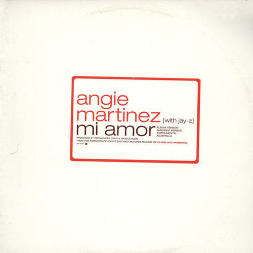 Angie Martinez With Jay-Z : Mi Amor (12", Single, Promo)