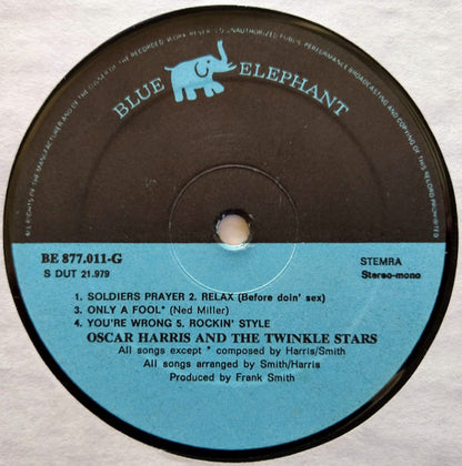 Oscar Harris And The Twinkle Stars - Oscar Harris And The Twinkle Stars (LP, Album, Gat)
