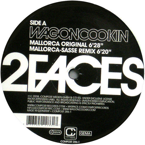 Wagon Cookin' - 2 Faces Remixes Part 01 (12")