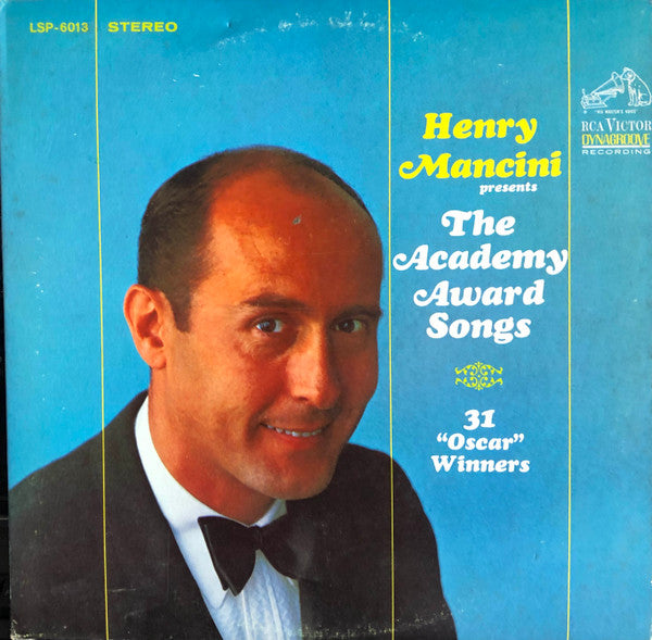Henry Mancini, His Orchestra And Chorus* - Henry Mancini Presents The Academy Award Songs (2xLP, Album, RE, Gat)