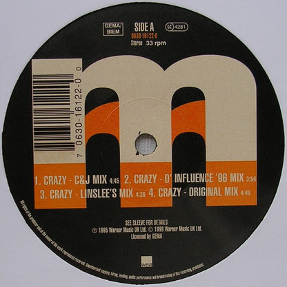 Mark Morrison - Crazy (12")
