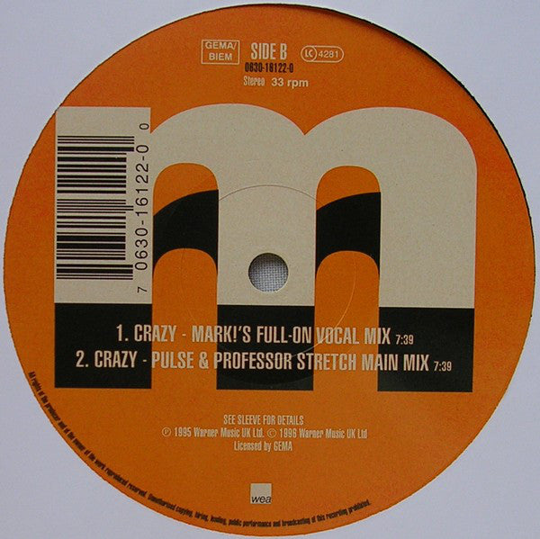Mark Morrison - Crazy (12")