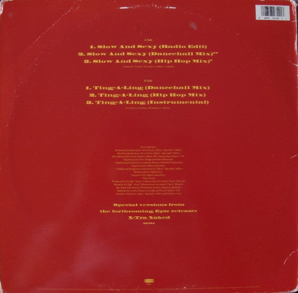 Shabba Ranks - Slow And Sexy (12")