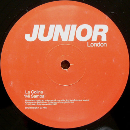 La Colina : Mi Samba (12")