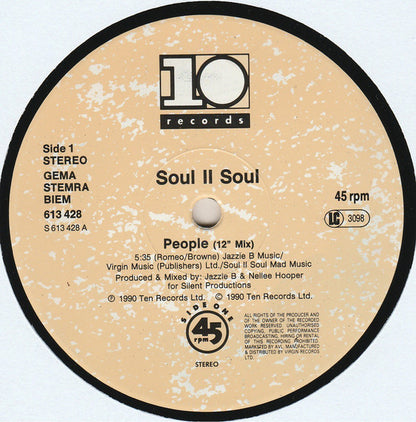 Soul II Soul : People (12")