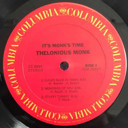 Thelonious Monk : It's Monk's Time (LP, Album)