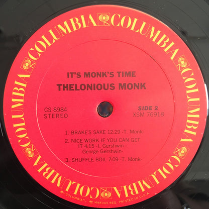 Thelonious Monk : It's Monk's Time (LP, Album)
