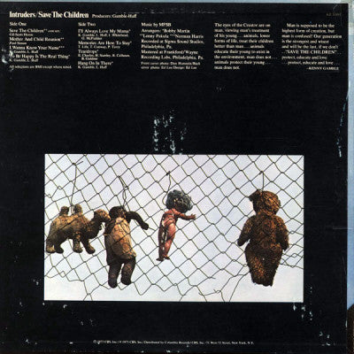 The Intruders : Save The Children (LP, Album, San)