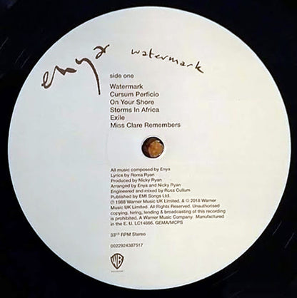 Enya - Watermark (LP, Album, RE)