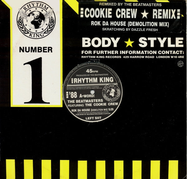 The Beatmasters - Rok Da House (Remix) (12")