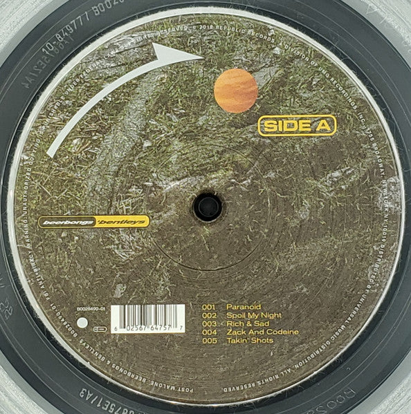 Post Malone - Beerbongs & Bentleys (2xLP, Album, Cle)