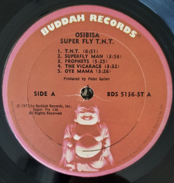 Osibisa : Super Fly T.N.T. (Original Motion Picture Soundtrack) (LP, Album, Son)