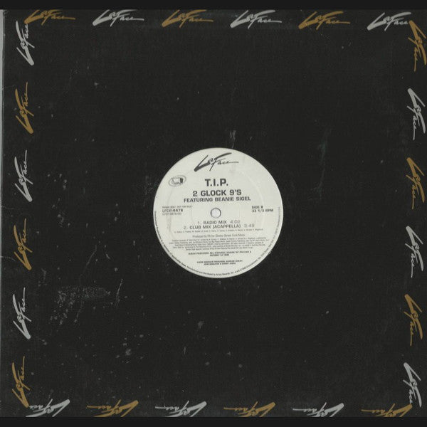 T.I.P.* Featuring Beanie Sigel - 2 Glock 9's (12", Promo)