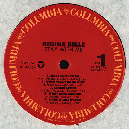 Regina Belle : Stay With Me (LP, Album)
