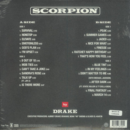 Drake - Scorpion (2xLP, Album)