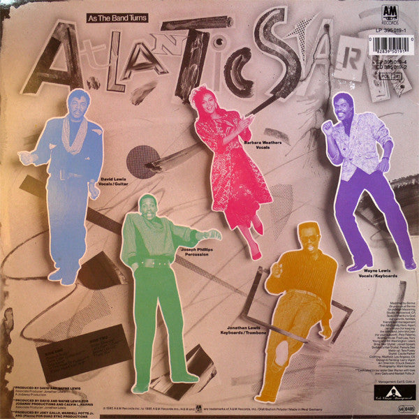 Atlantic Starr : As The Band Turns (LP, Album)