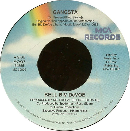 Bell Biv Devoe : Gangsta (7", Single)