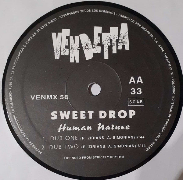 Sweet Drop - Human Nature (12")
