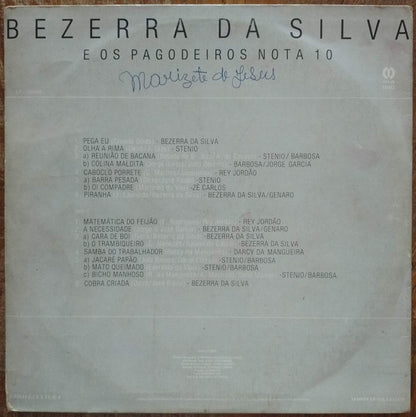 Bezerra Da Silva - Bezerra Da Silva E Os Pagodeiros Nota 10 (LP, Comp)