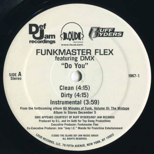 Funkmaster Flex Featuring DMX - Do You (12")