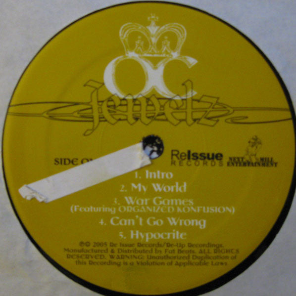 O.C. : Jewelz (2xLP, Album, RE)