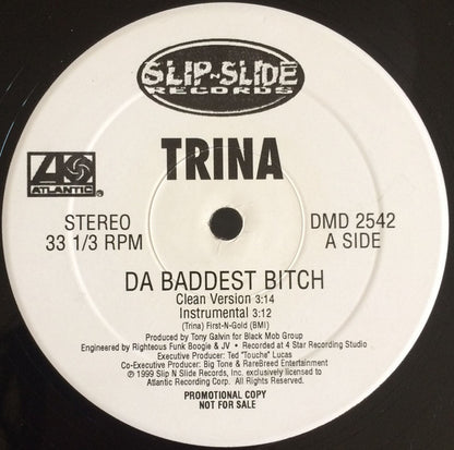 Trina - Da Baddest Bitch (12", Promo)