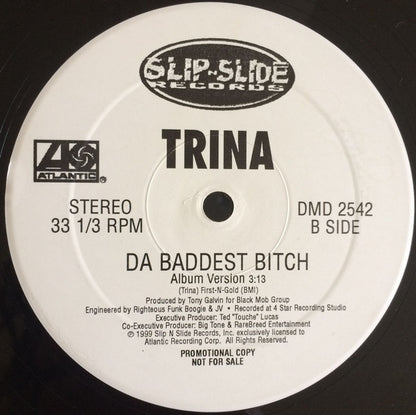 Trina - Da Baddest Bitch (12", Promo)