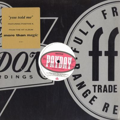 Motif (2) : You Told Me (12")
