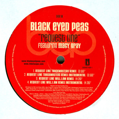 Black Eyed Peas : Request Line (12")