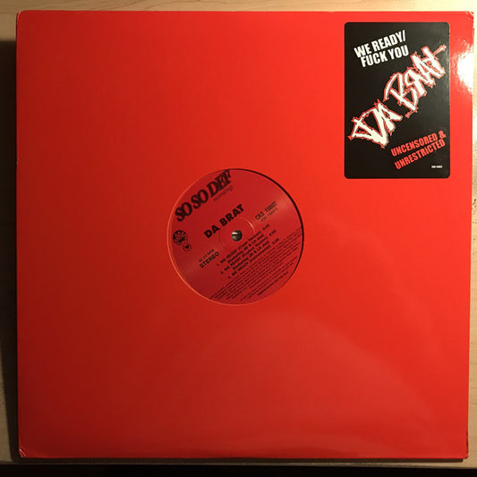 Da Brat : We Ready / Fuck You (12", Promo)