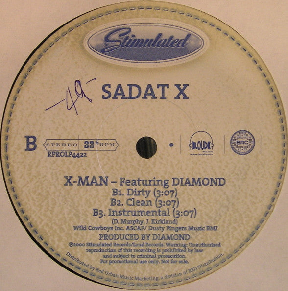 Sadat X : Ka-Ching / X-Man (12", Promo)