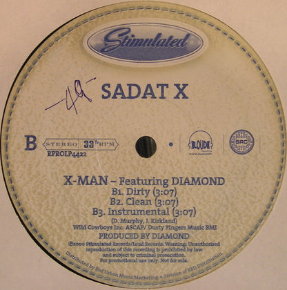 Sadat X : Ka-Ching / X-Man (12", Promo)