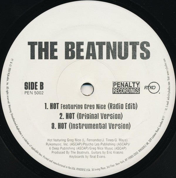 The Beatnuts : Find Us / Hot (12")