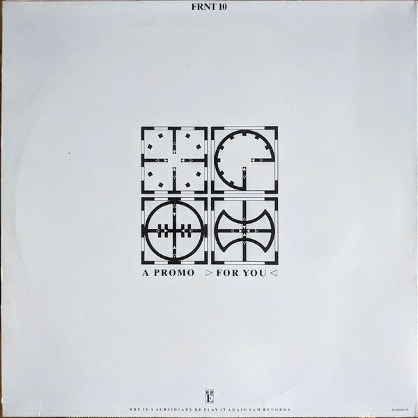 Front 242 - Tragedy >For You< (12", Promo)